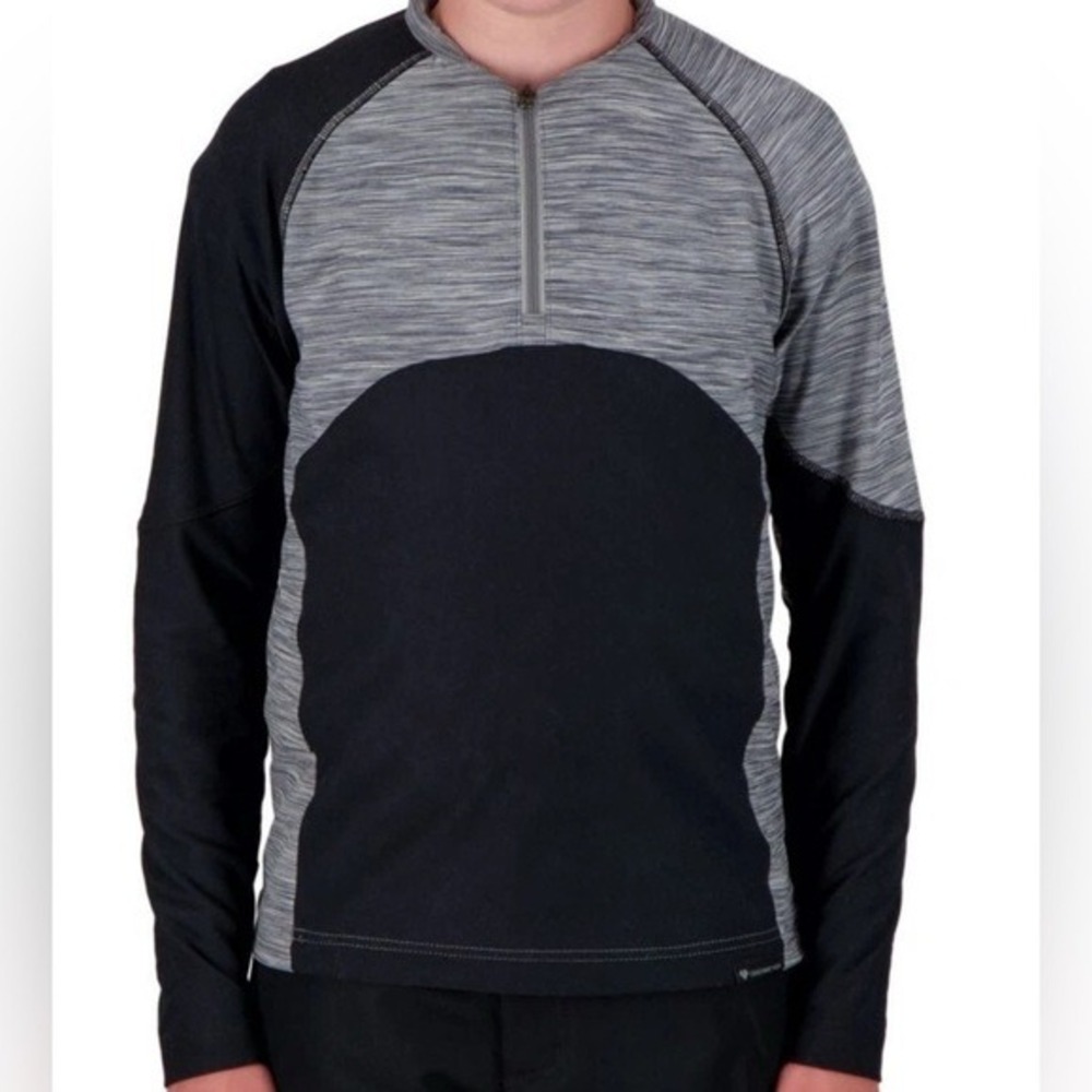 Obermeyer Boys' Transport Quarter Zip - Picture 3 of 8